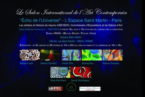 Gallerie Saint-Martin - Paris - Diplôme D'Honneur D'Art et Design