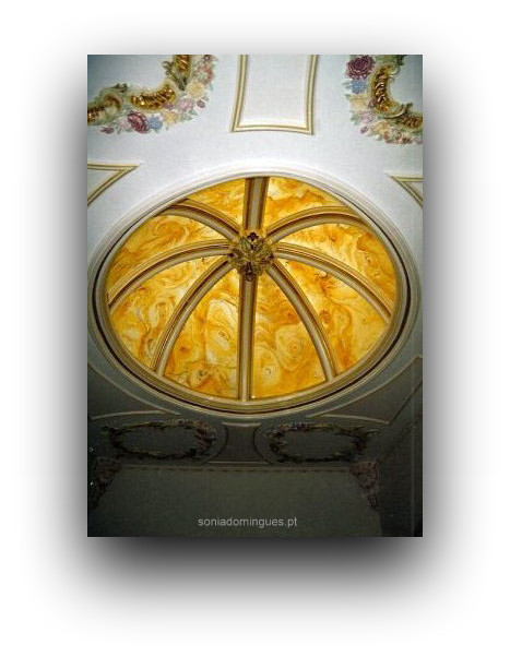 Vitrais em Clarabóia - Marmoreado de Sol