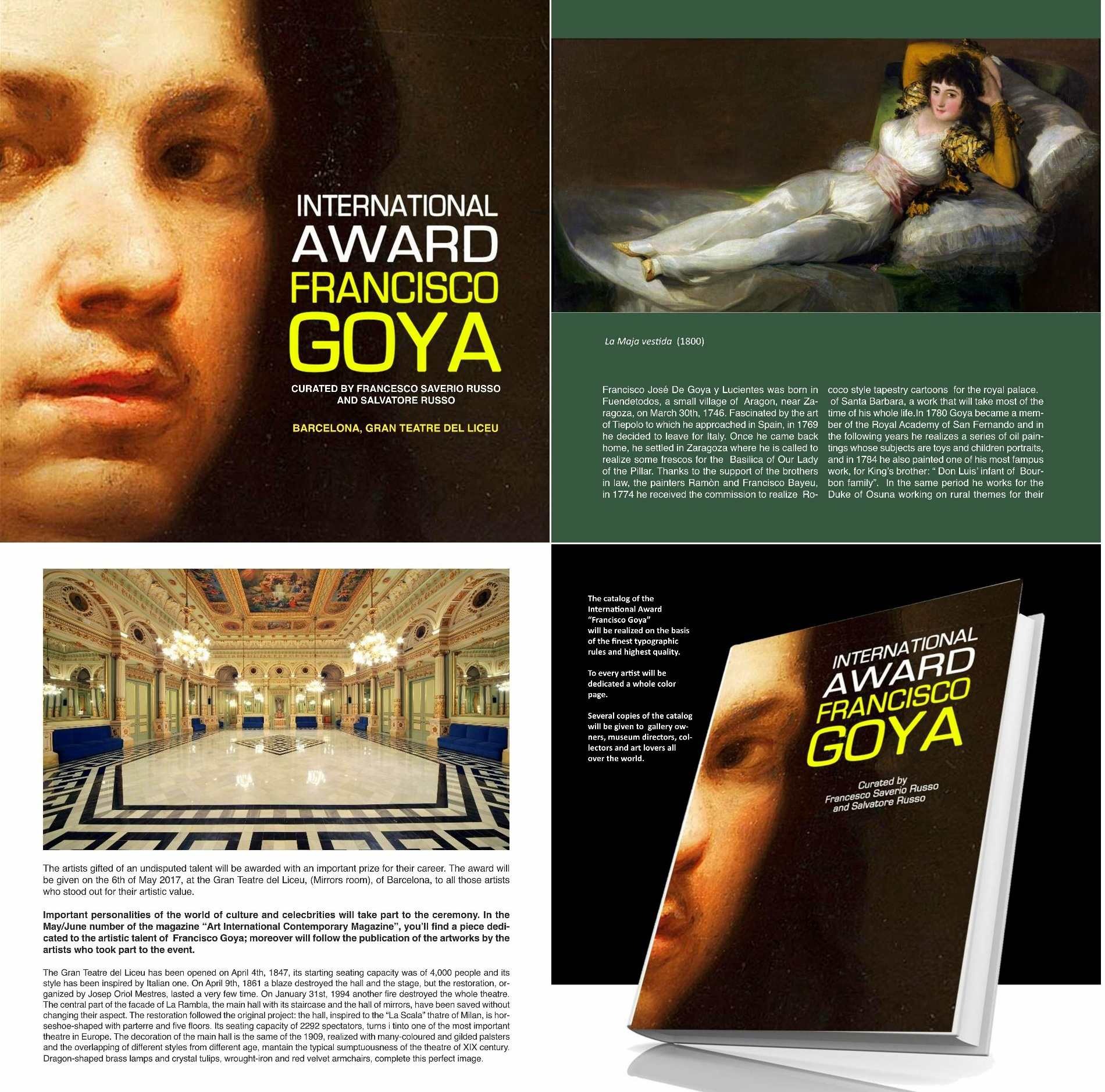 International Award - Francisco Goya