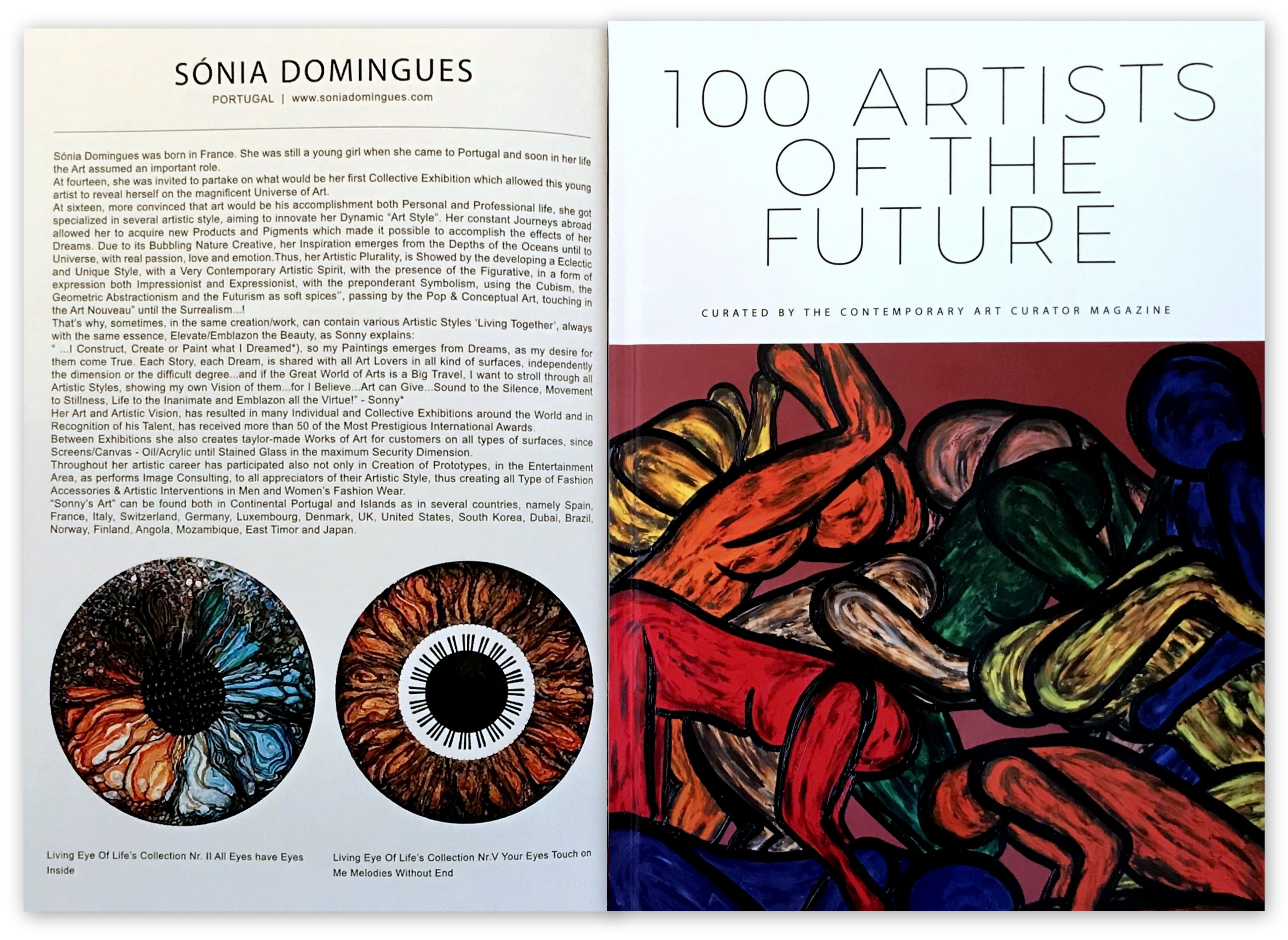 100 Artists Of The Future - Contemporary Art Curator's Book