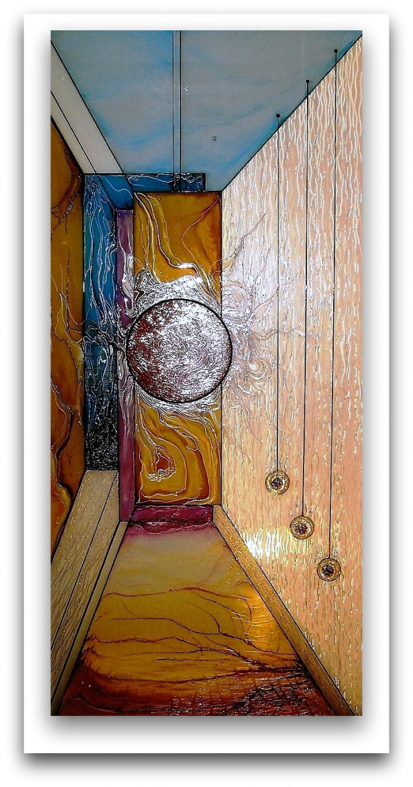 Stained Glass - Sun Eternal Chandelier