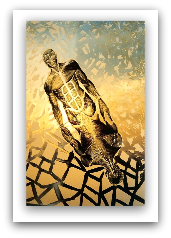 Stained glass - Man under his skin